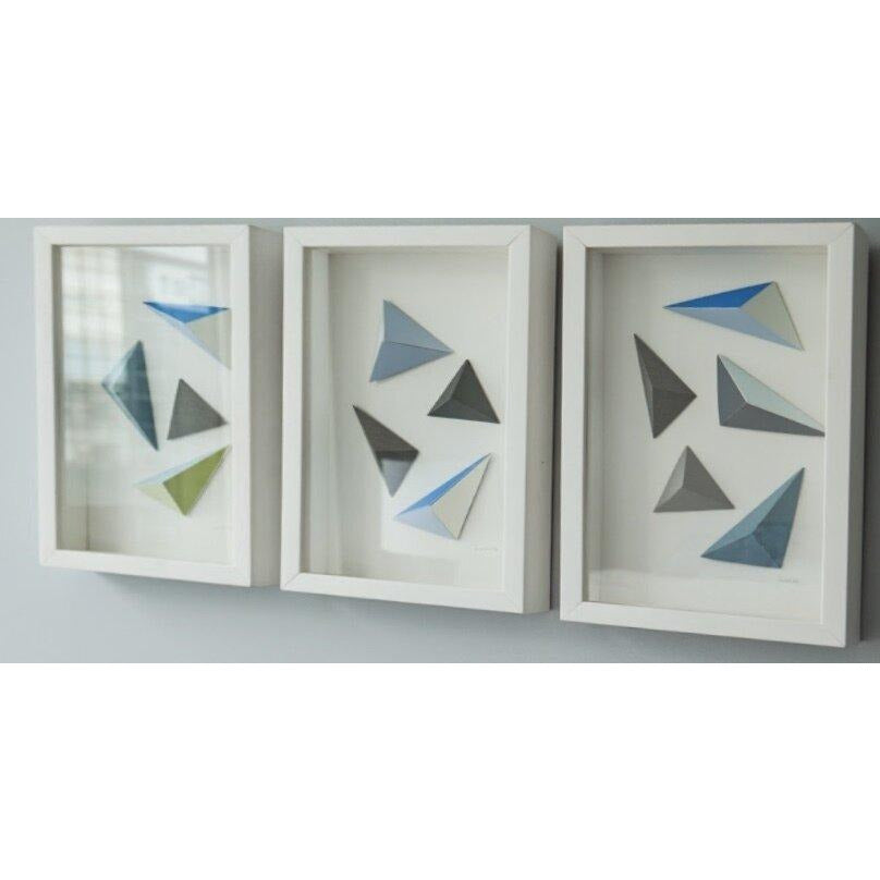 "Triangle" Framed Tryptic
