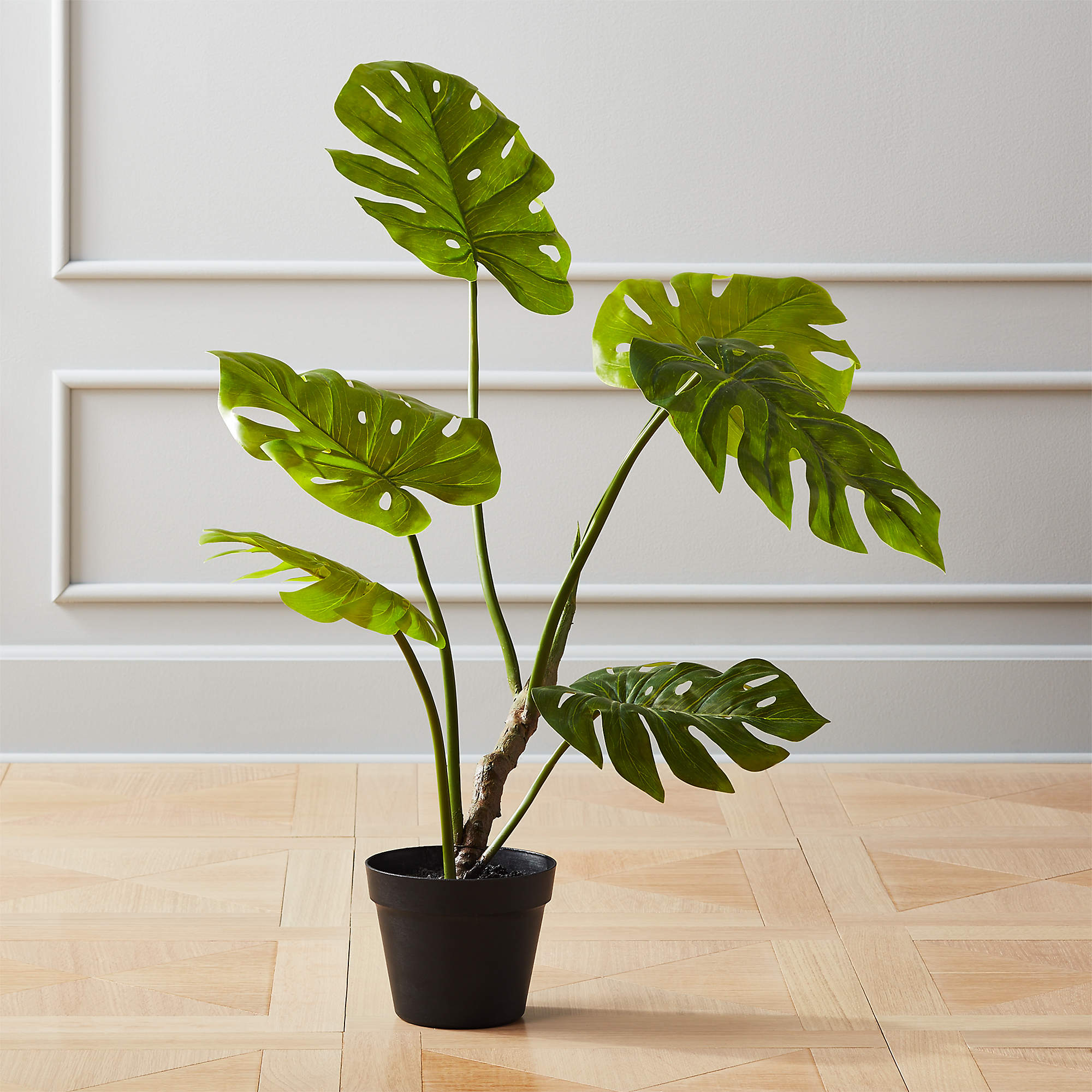 Faux Monstera Plant