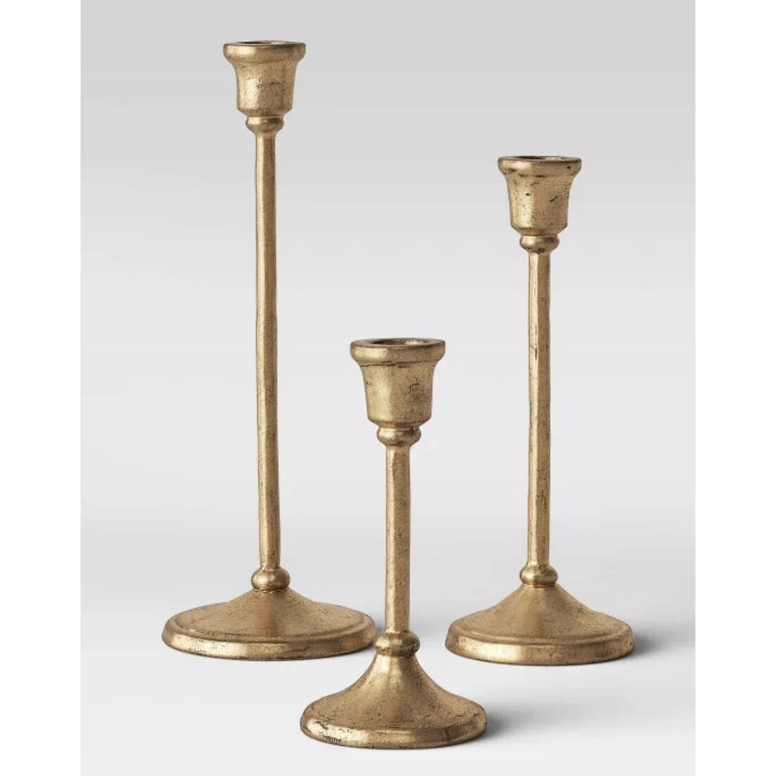Gold Candlestick Holders